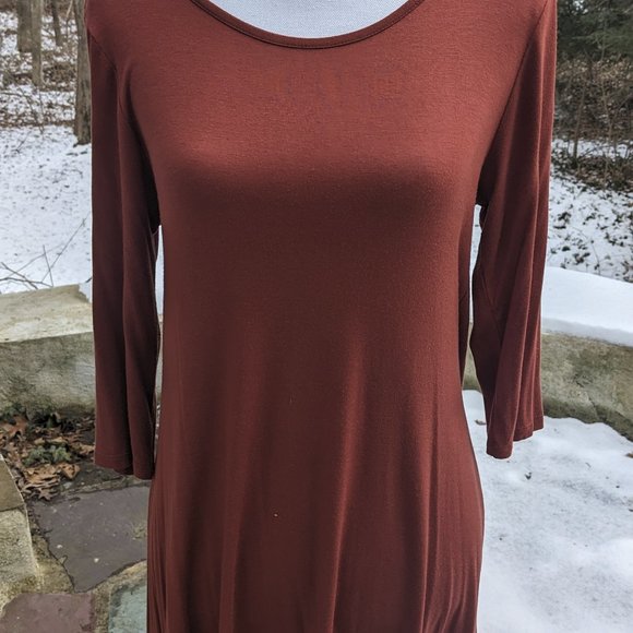 ⭐Burnt Orange Dress/Tunic - Picture 6 of 7